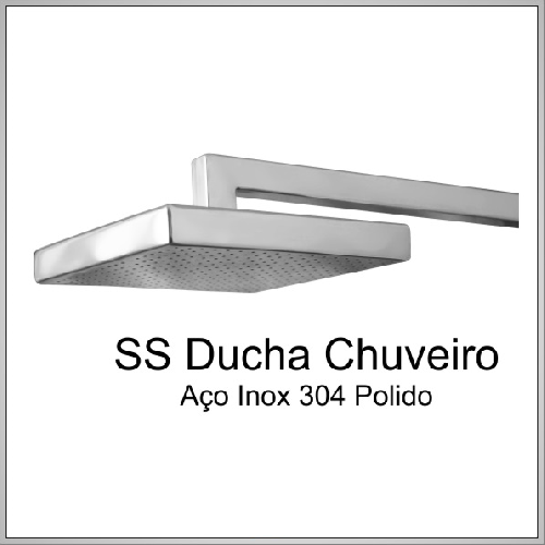 Ducha Chuveiro Quadrada
