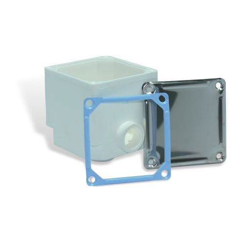 Caixa de passagem com tampa inox